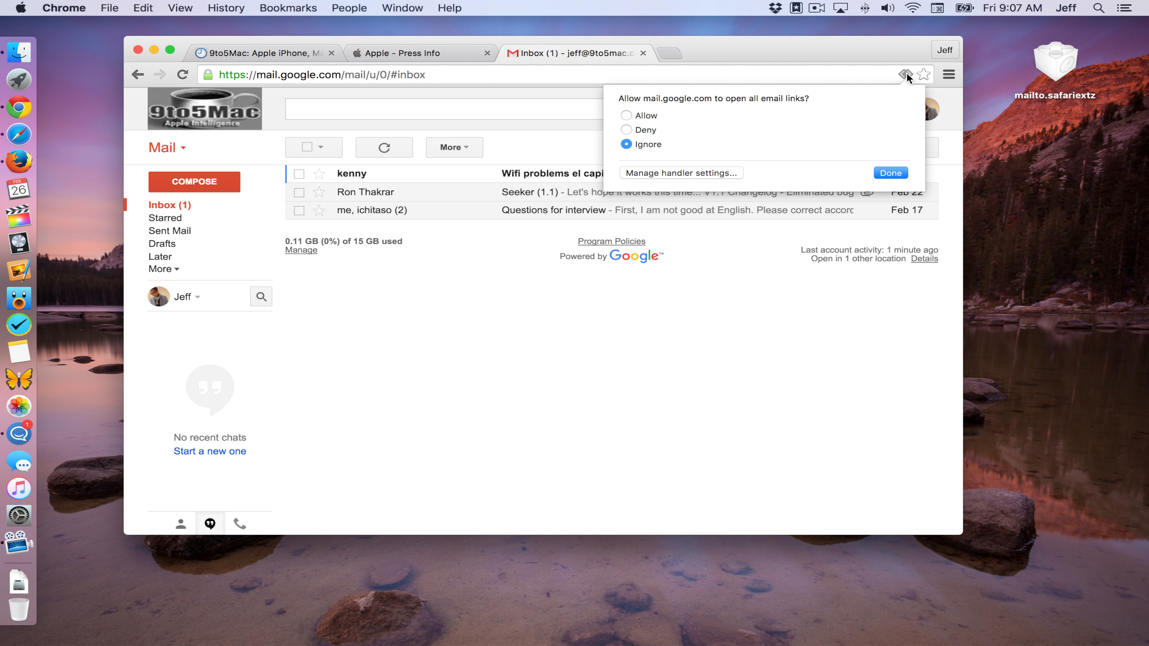 mac set email client for word