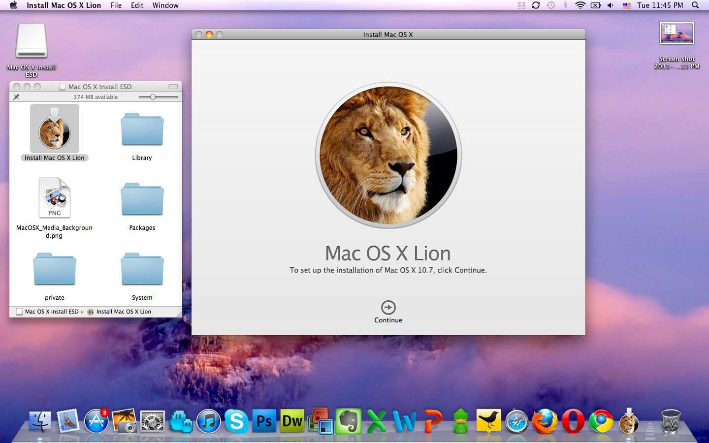 windows emulator for mac os x lion